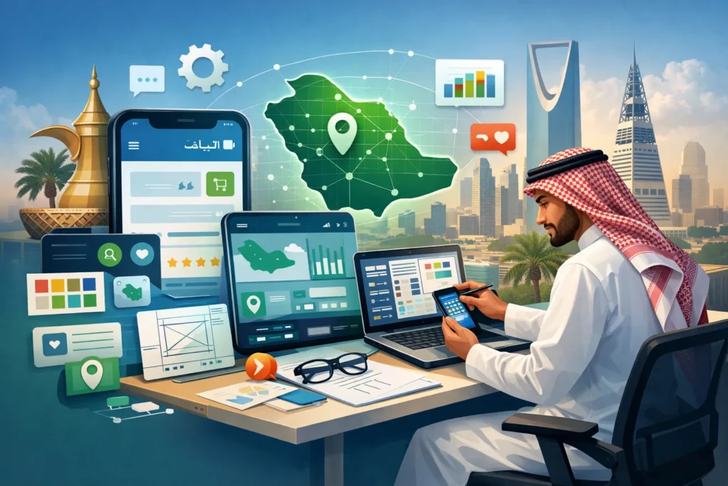 UI UX in Saudi Arabia: Software Needs Guide