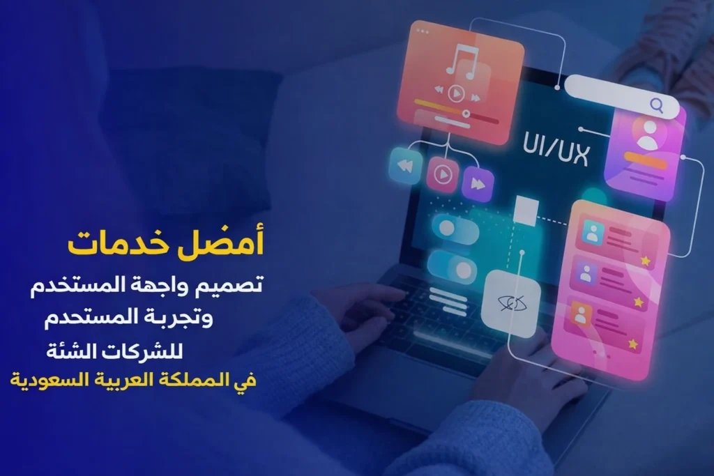 خدمات تصميم UI/UX للخبراء للشركات الناشئة في السعودية
