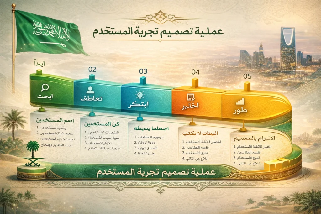 دليل واجهة وتجربة المستخدم السعودية | تحديث 2026
